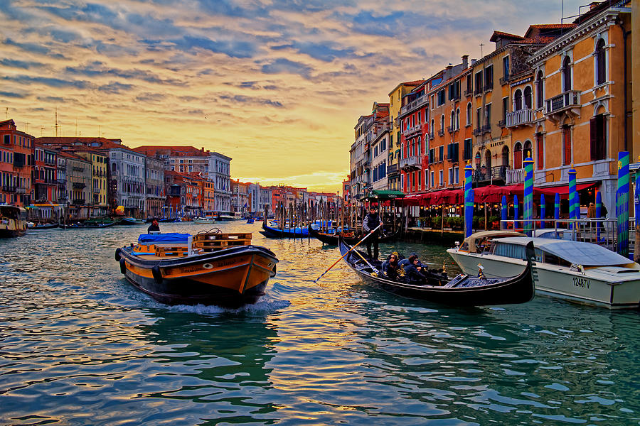 Canals of Venice Photograph by Adam Rainoff