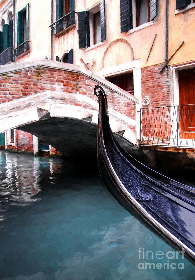 Canals Of Venice Photograph by Mel Steinhauer