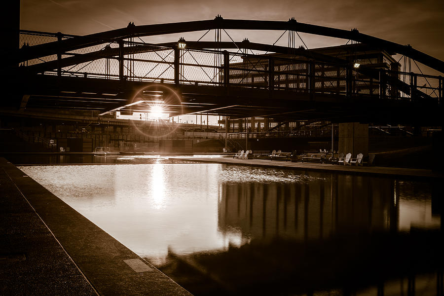 Canalside Dawn No 1 Photograph by Chris Bordeleau