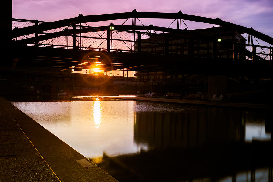 Canalside Dawn No 2 Photograph by Chris Bordeleau