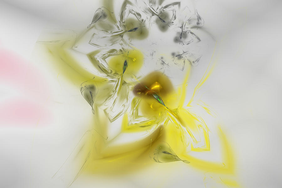 Abstract Digital Art - Canaries Sometimes Sing by Jeff Iverson