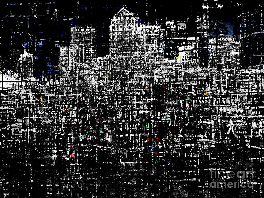Canary Wharf Digital Art by Andy  Mercer