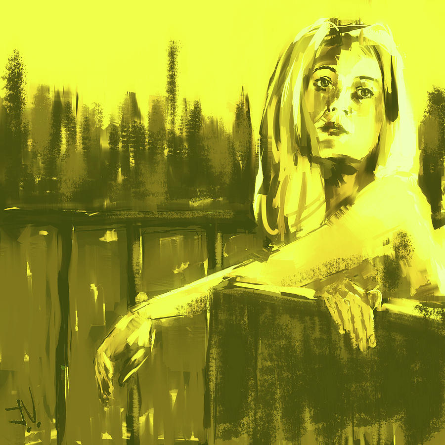 Canary Yellow Digital Art by Jim Vance