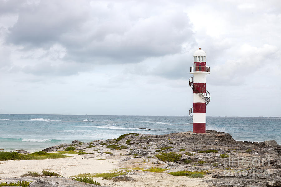 Cancun Lighthouse Photograph by Anthony Totah