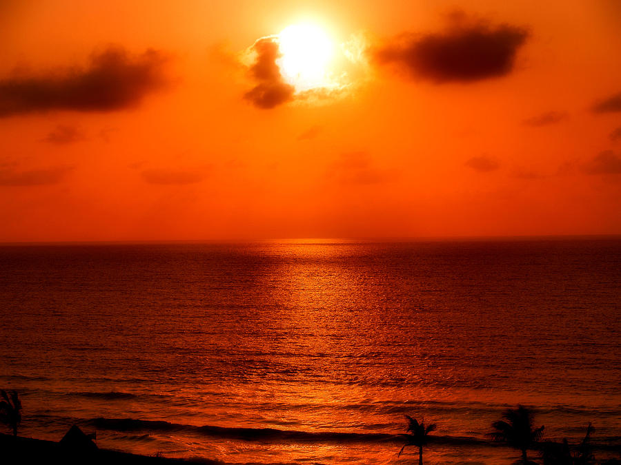 Cancun Sun Rise 2 Photograph by Jimmy Ostgard