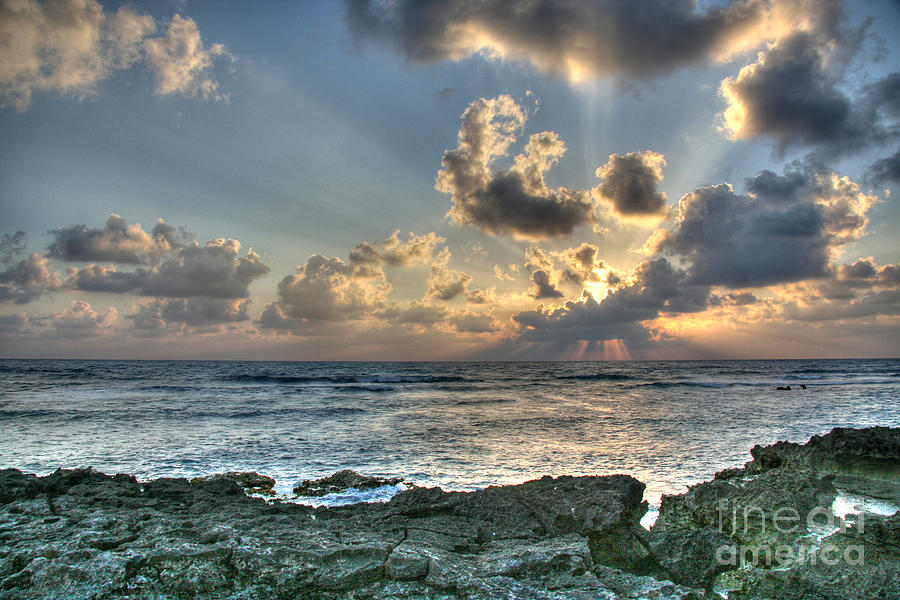 Cancun Sunrise A Morning In Heaven Photograph by Wayne Moran