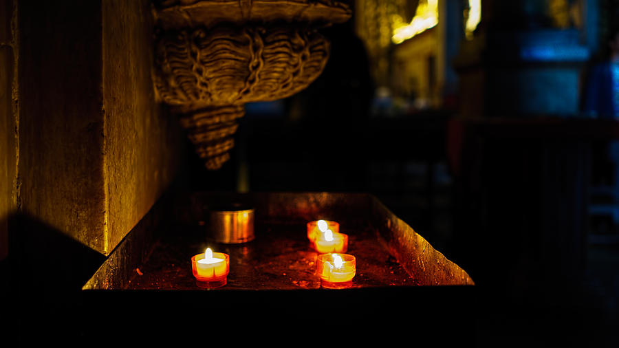 Candle Oasis Photograph by Nisah Cheatham