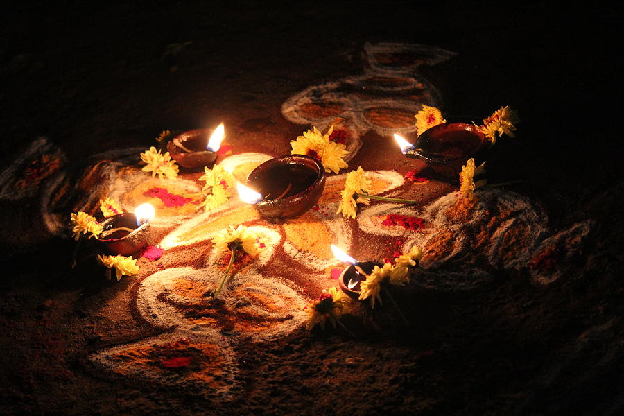 Candle Offering, Tiruvannamalai Photograph by Jennifer Mazzucco