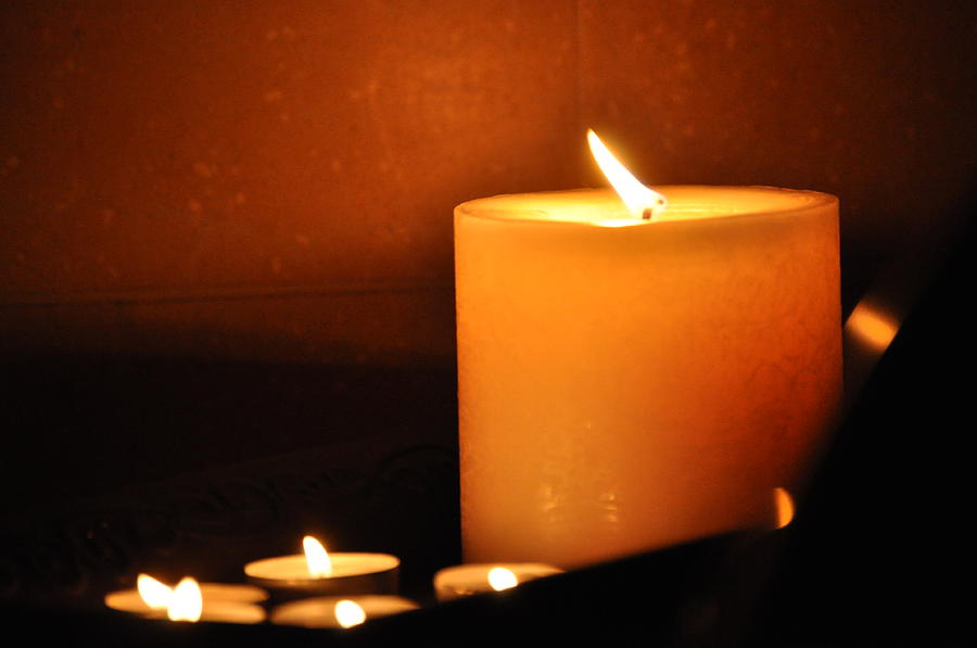 Candlelight Photograph by Bridgette Gomes