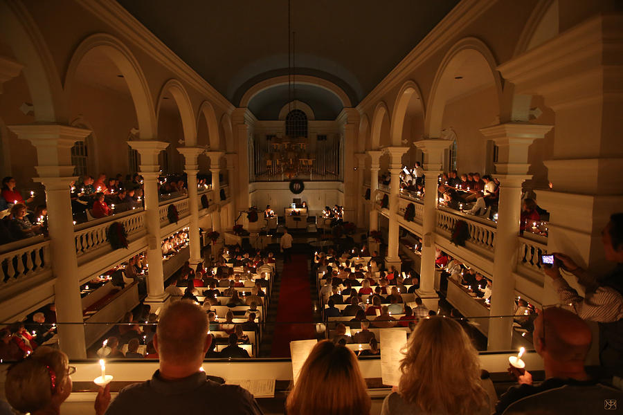 Candlelight Service Photograph by John Meader