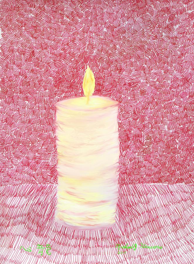 Candles in the Wind 001 Drawing by Michael Genevro