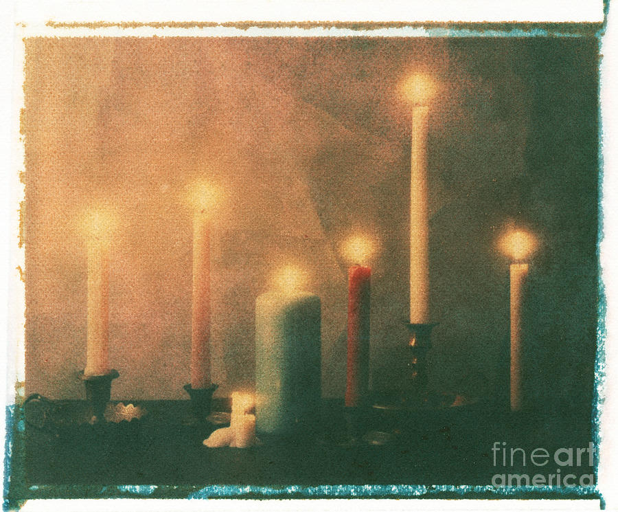 Candle Photograph - Candles by Jim Wright