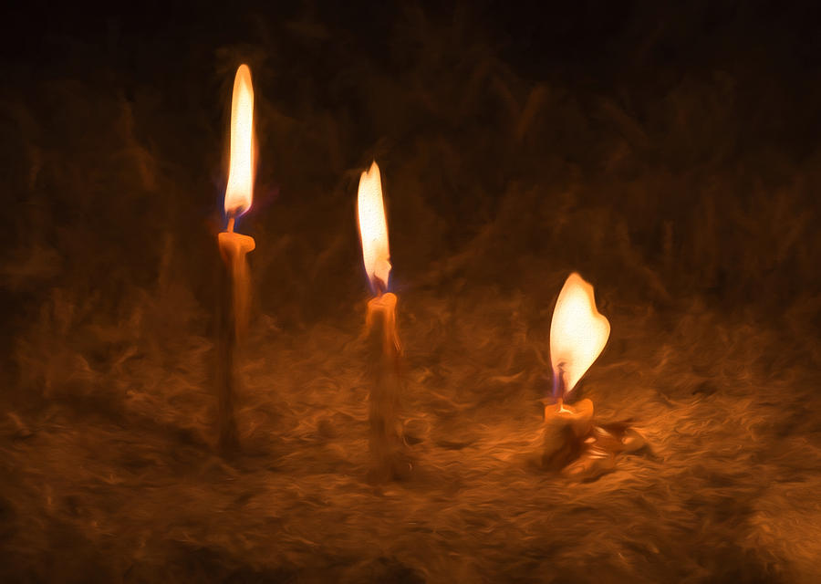 Candles of Hope Digital Art by Roy Pedersen