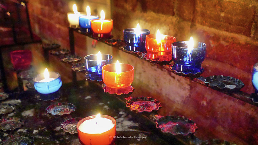 Candles Photograph by Pedro Fernandez