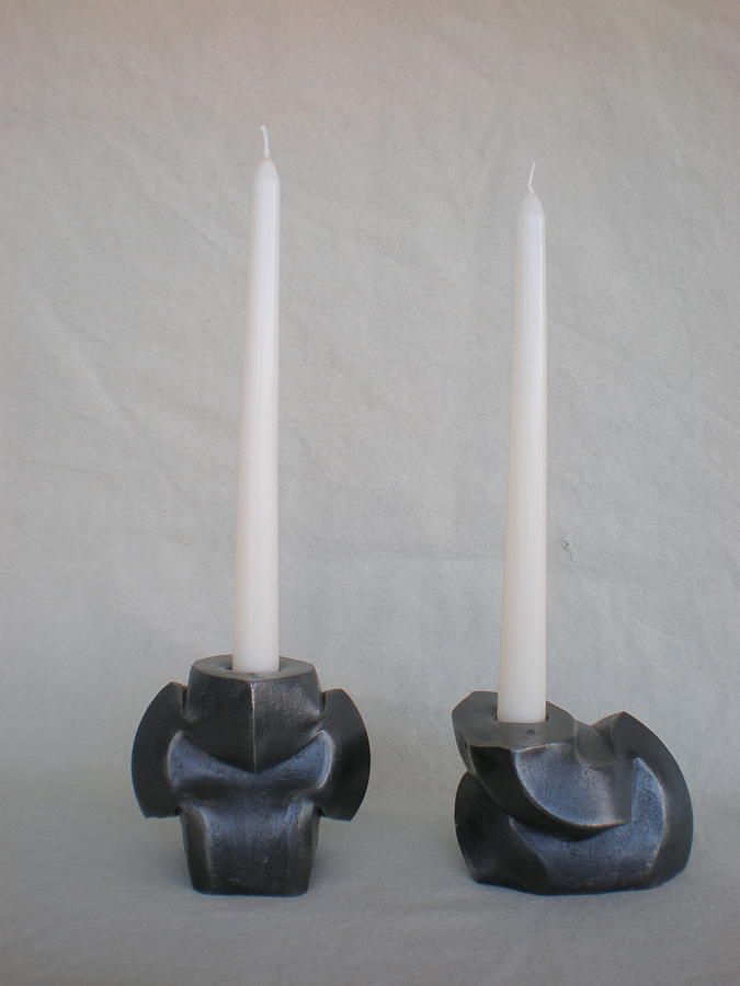 Abstract Sculpture - Candlesticks by Kirk Sullens