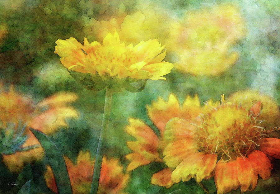 Impressionism Photograph - Candy Corn 2770 IDP_2 by Steven Ward