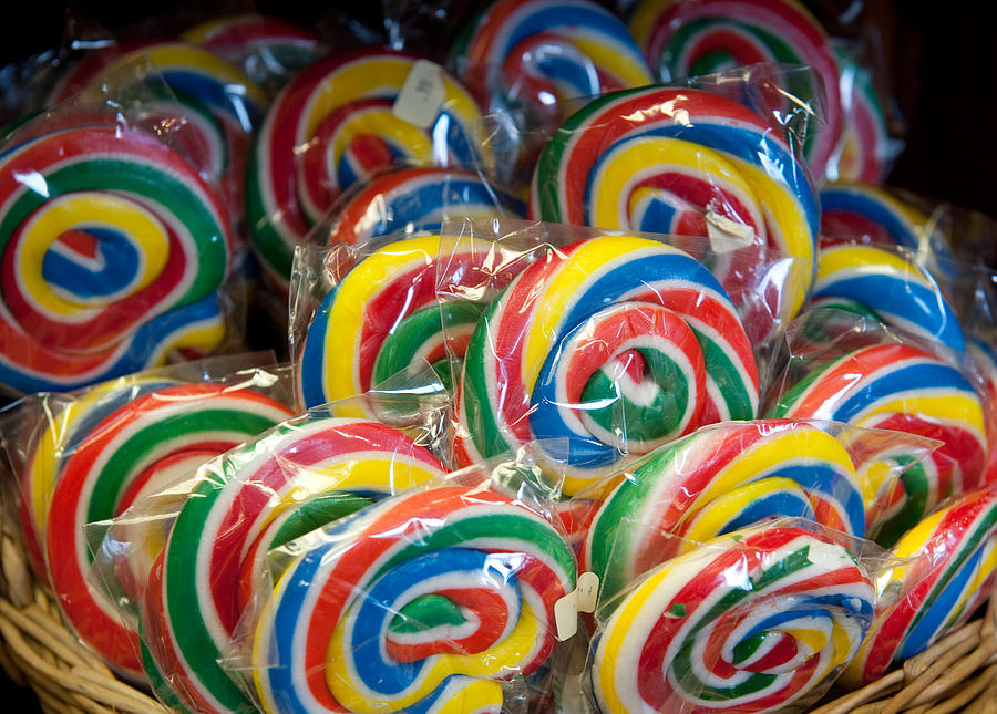 Candy Lollies Photograph by Helen Jackson