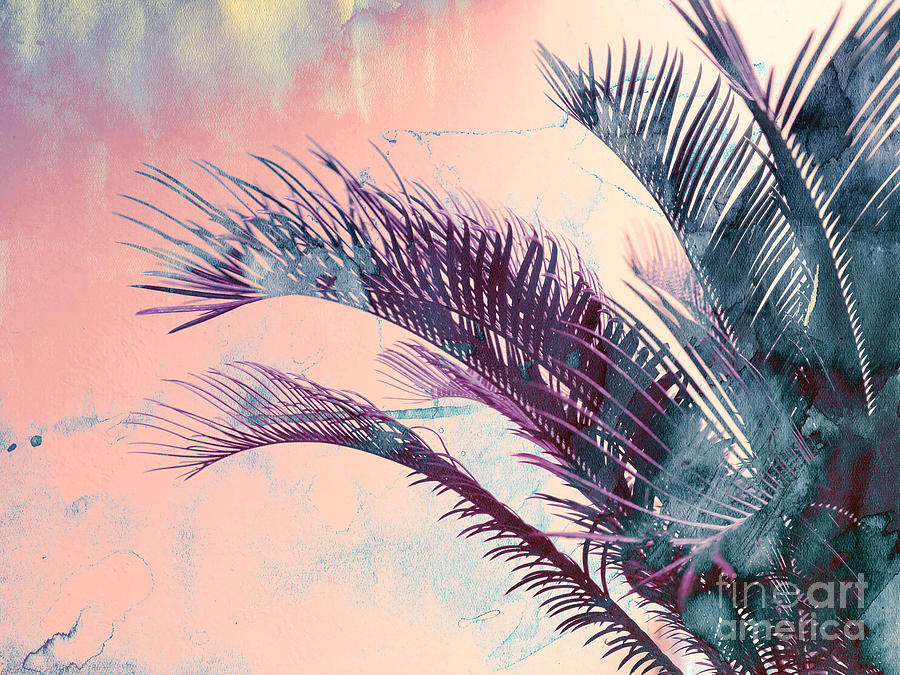 Candy Palms Mixed Media by Emanuela Carratoni