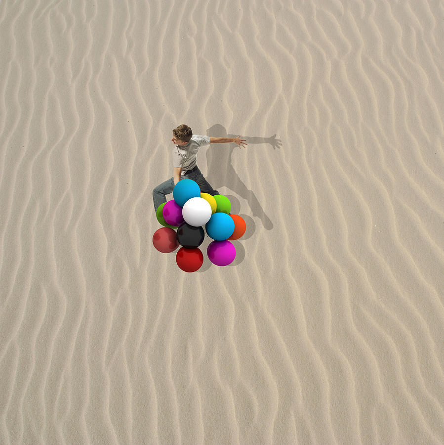Minimal Photograph - Candy sand by Caterina Theoharidou