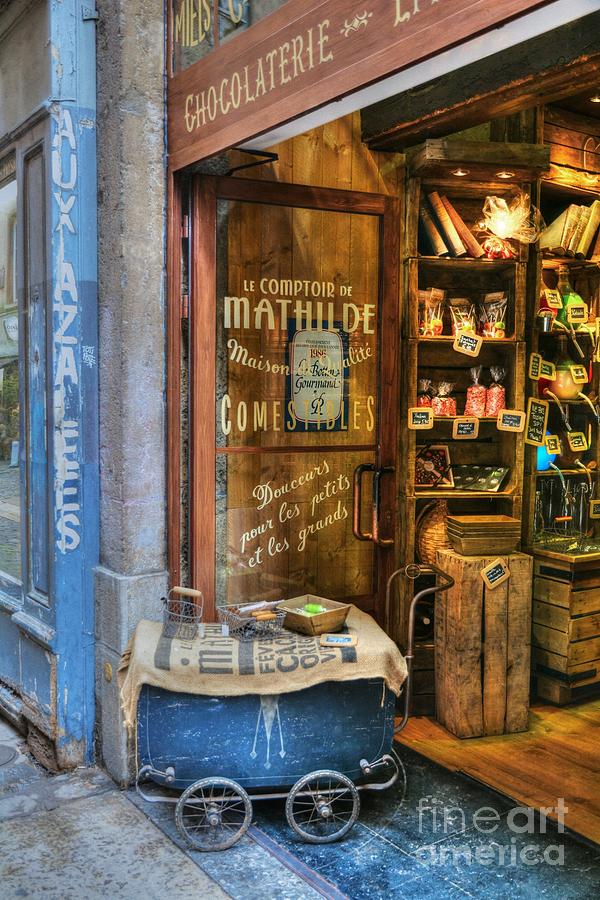 Candy Shop In Old Town Lyon Photograph by Mel Steinhauer