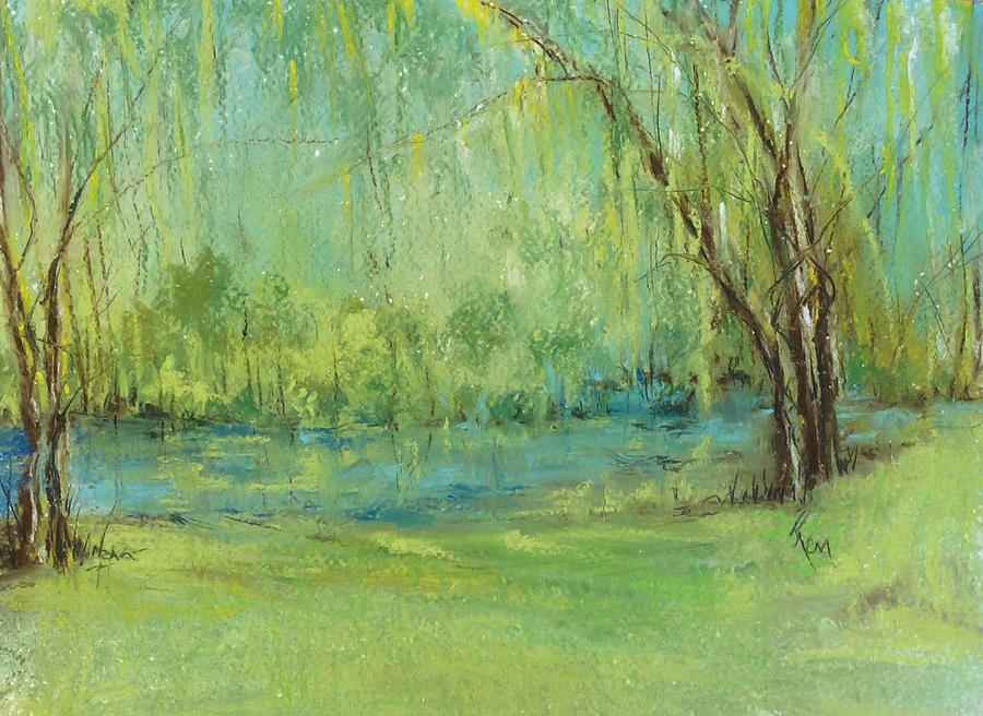 Cane River Series Painting by Robin Miller-Bookhout