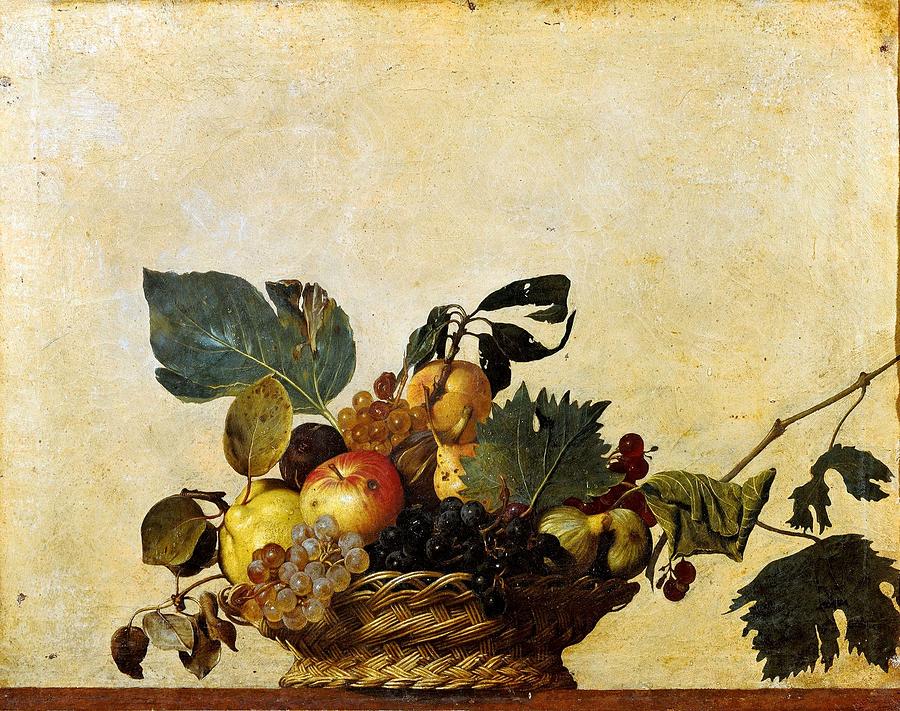 Caravaggio Painting - Canestra di Futta  by Philip Ralley