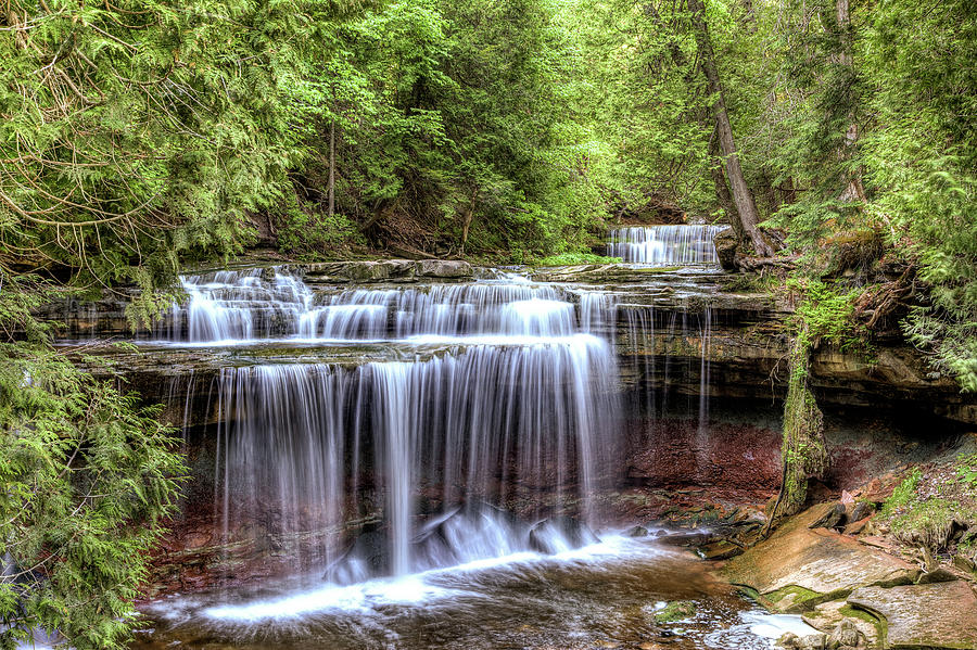Waterfalls Photograph - Canning Falls by Brian Boudreau Waterfalls Photograph - Canning Falls by Brian Boudreau