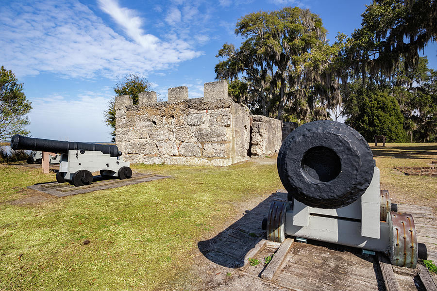 Cannon at Fort Frederica, St. Simons Island, Georgia Photograph by Dawna Moore Photography