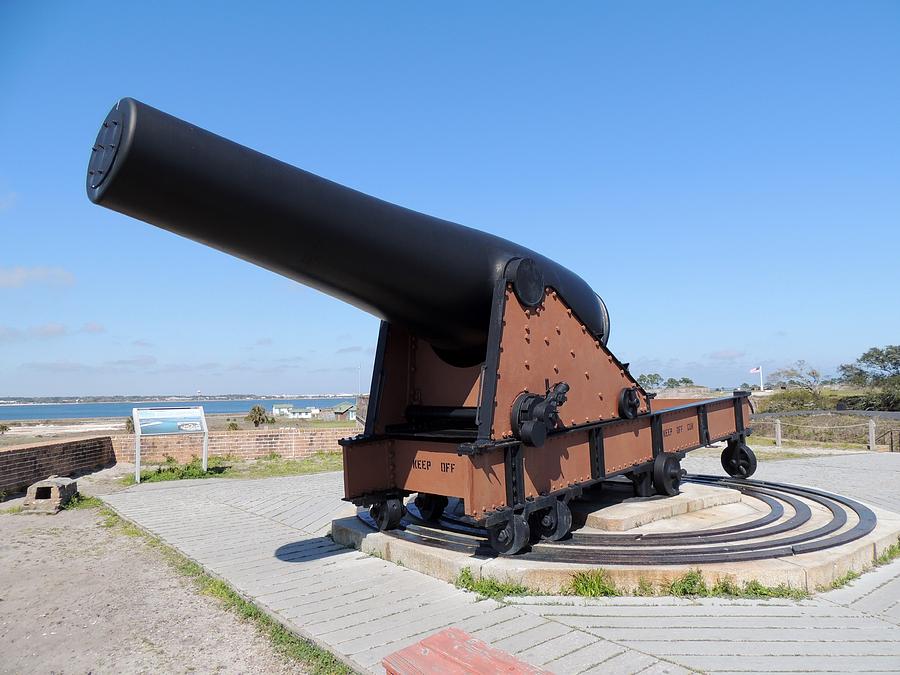 Cannon at Fort Pickens Photograph by Carol Weiser - Pixels