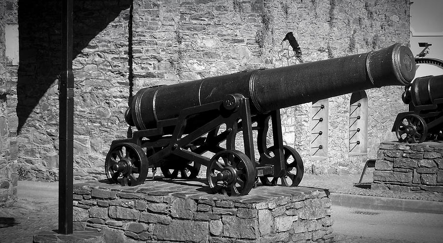 Cannon at Macroom Castle Ireland Photograph by Teresa Mucha