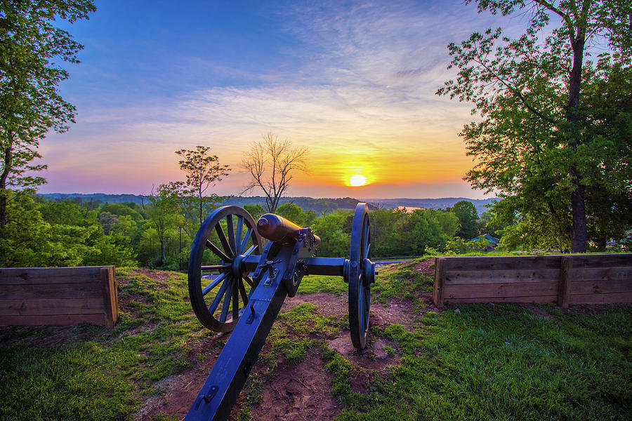 Cannon at Sunset Photograph by Jonny D