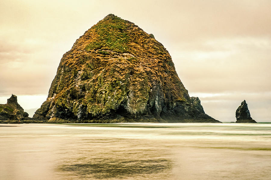 Cannon Beach Haystack Rock - Oregon Photograph by Stuart Litoff