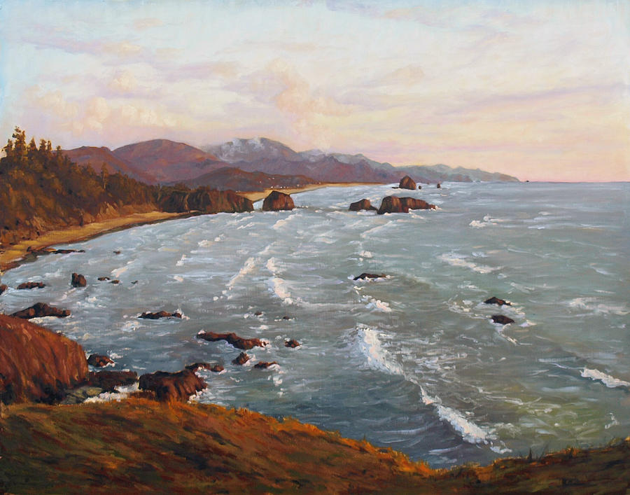 Cannon Beach Oregon A Beautiful Consensus Painting