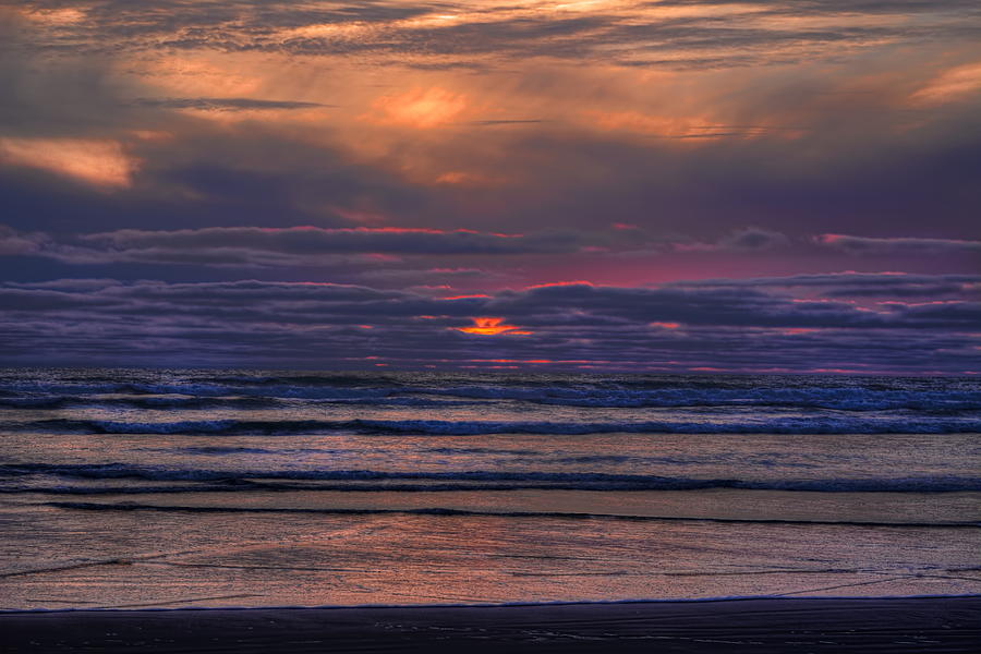 Cannon Beach Sunset Photograph by Dale Kauzlaric