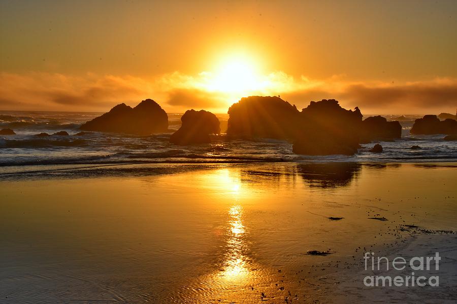Cannon Beach Sunset Photograph by Scott Cameron