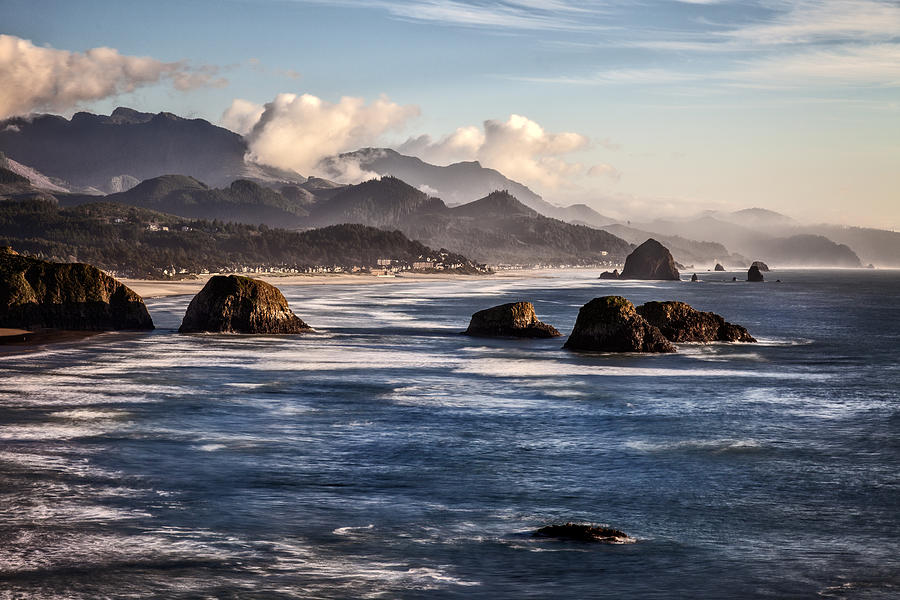 Cannon Beach VIew Photograph by Diana Powell