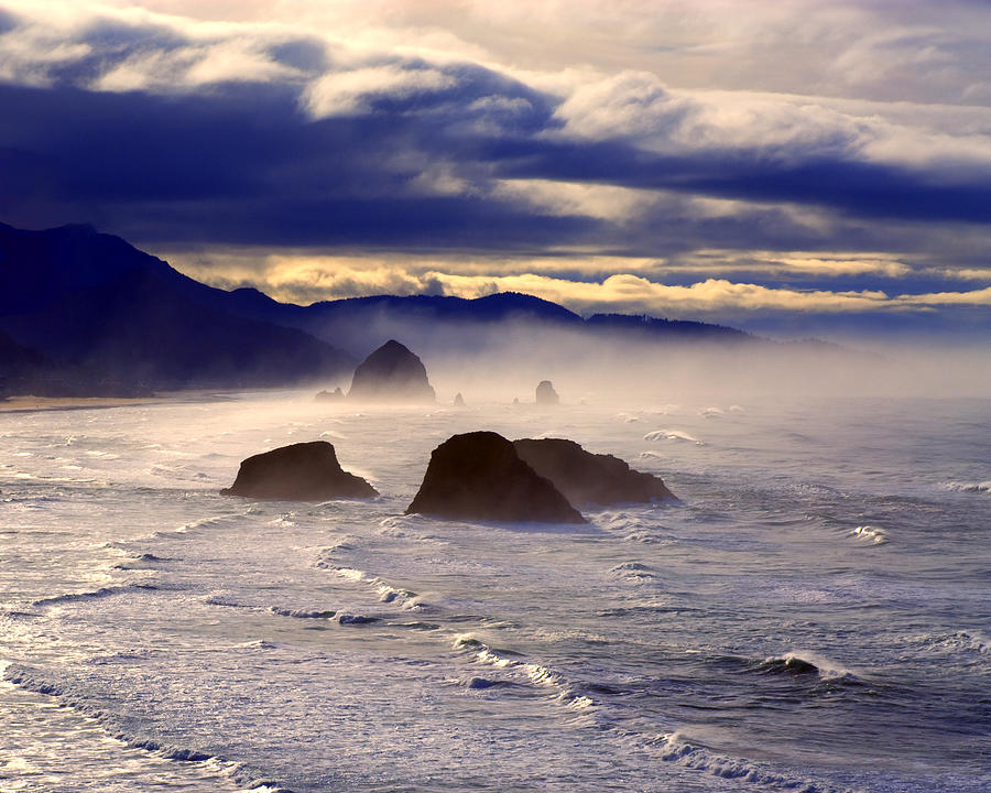 Beach Photograph - Cannon Beach View by Storm Smith