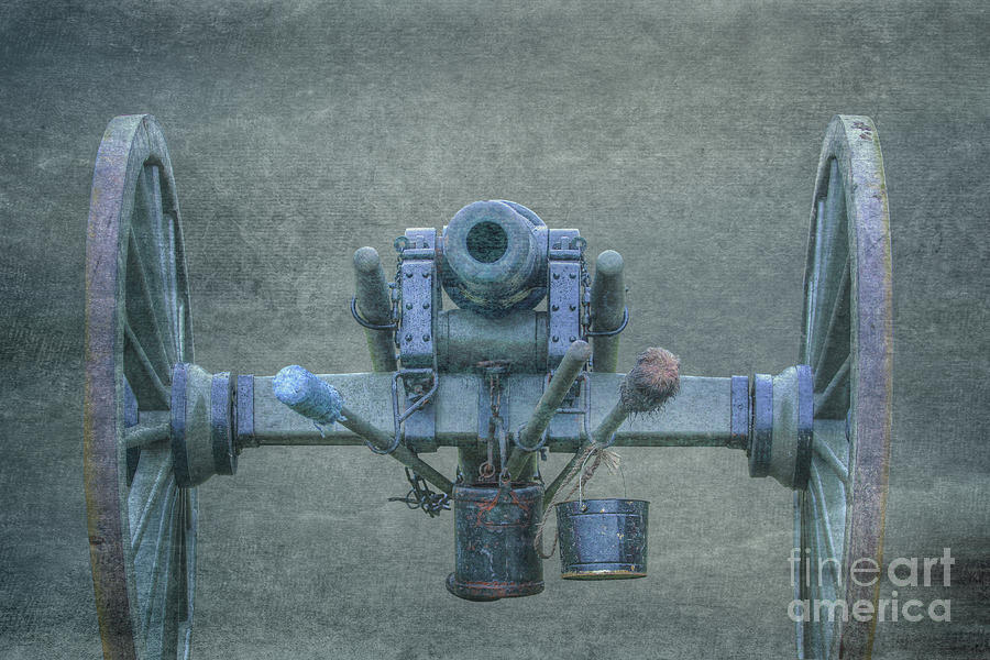 Cannon Civil War Artillery Digital Art by Randy Steele