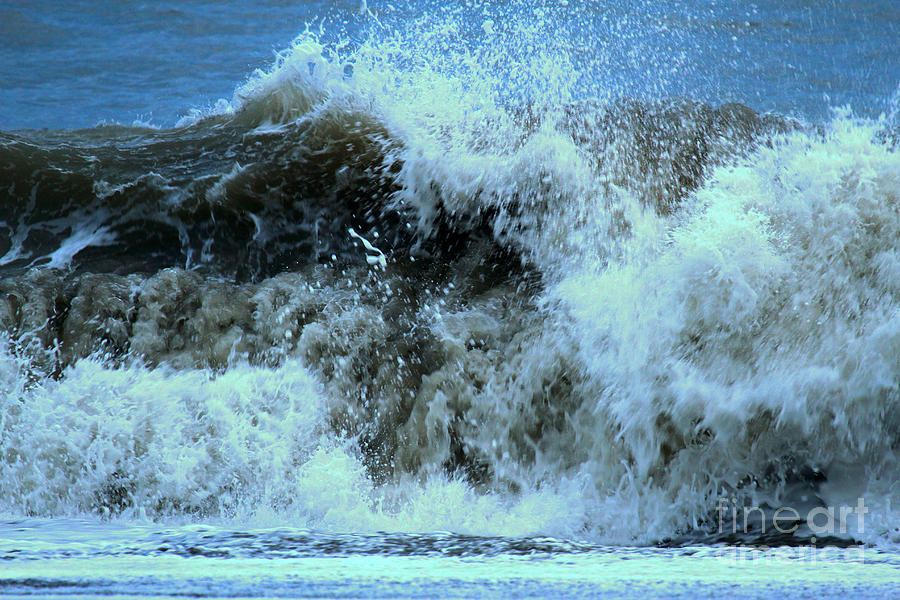 Cannon Crashing Waves Photograph by Adam Jewell