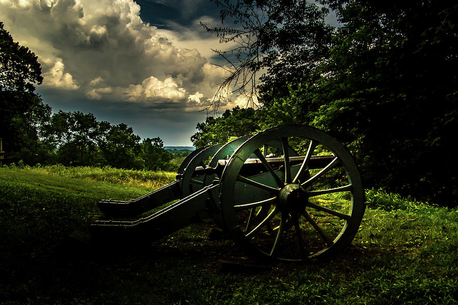 Cannon Encampment Valley Forge Photograph by Howard Roberts