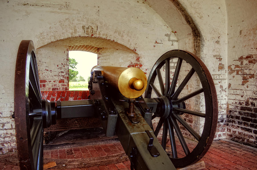 Cannon In Fort Pulaski Photograph by Greg and Chrystal Mimbs