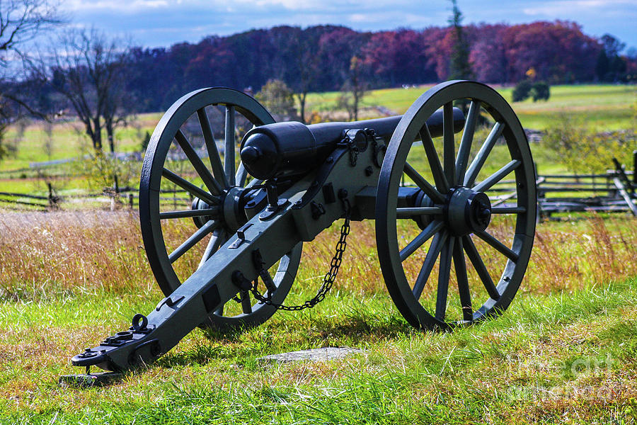 Cannon in the Fall Photograph by William E Rogers - Fine Art America