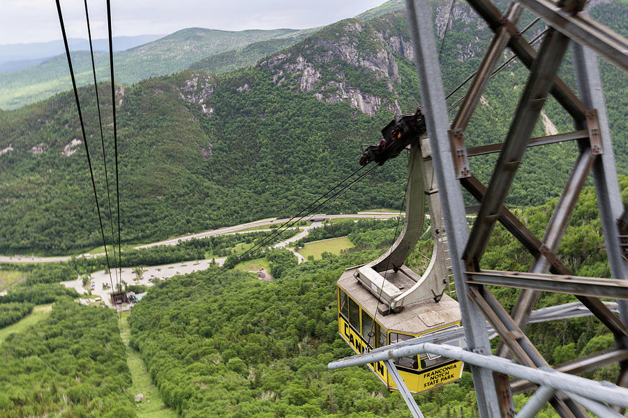 Cannon Mountain Aerial Tramway Photograph by Brian MacLean