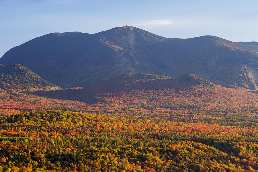 Cannon Mountain Autumn Photograph by White Mountain Images