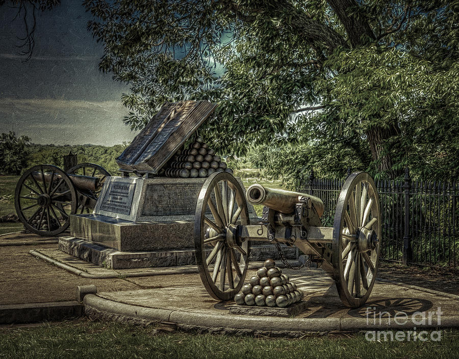 Cannons at Gettysburg Photograph by Izet Kapetanovic