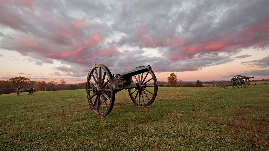 Cannons at Sunrise Photograph by Jack Nevitt