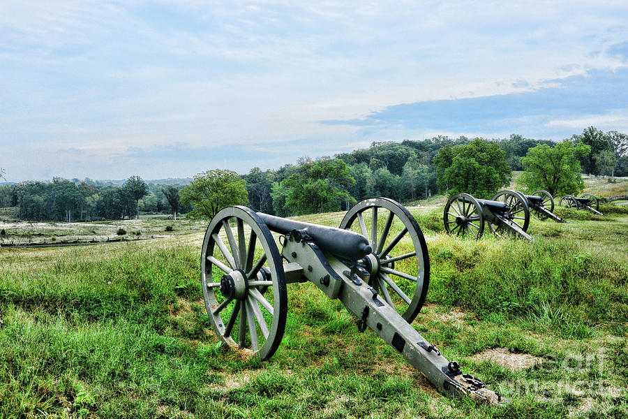 Cannons of Gettysburg Photograph by Paul Ward