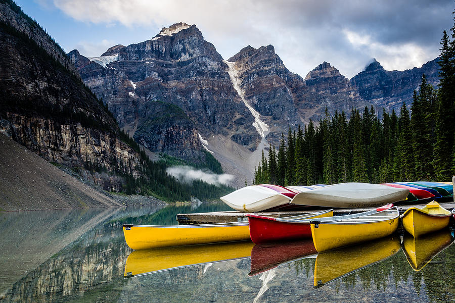 Canoe Reflection Photograph by Robert Hanson | Fine Art America