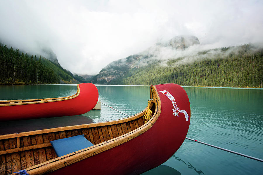 Canoes Photograph by Deborah Penland