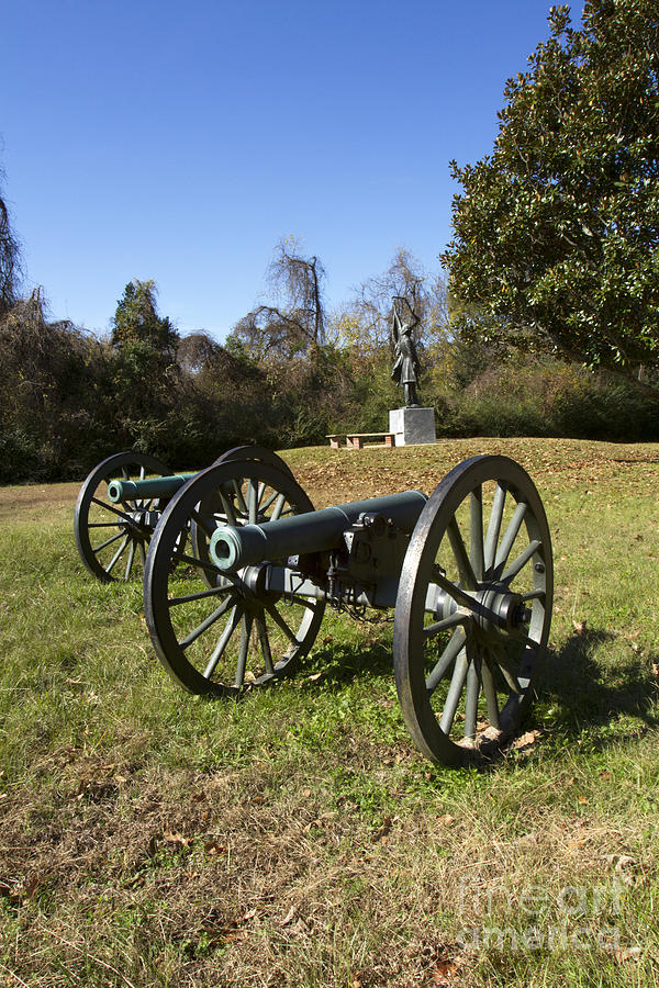 Canon in Vicksburg National Military Park Photograph by Karen Foley Canon in Vicksburg National Military Park Photograph by Karen Foley